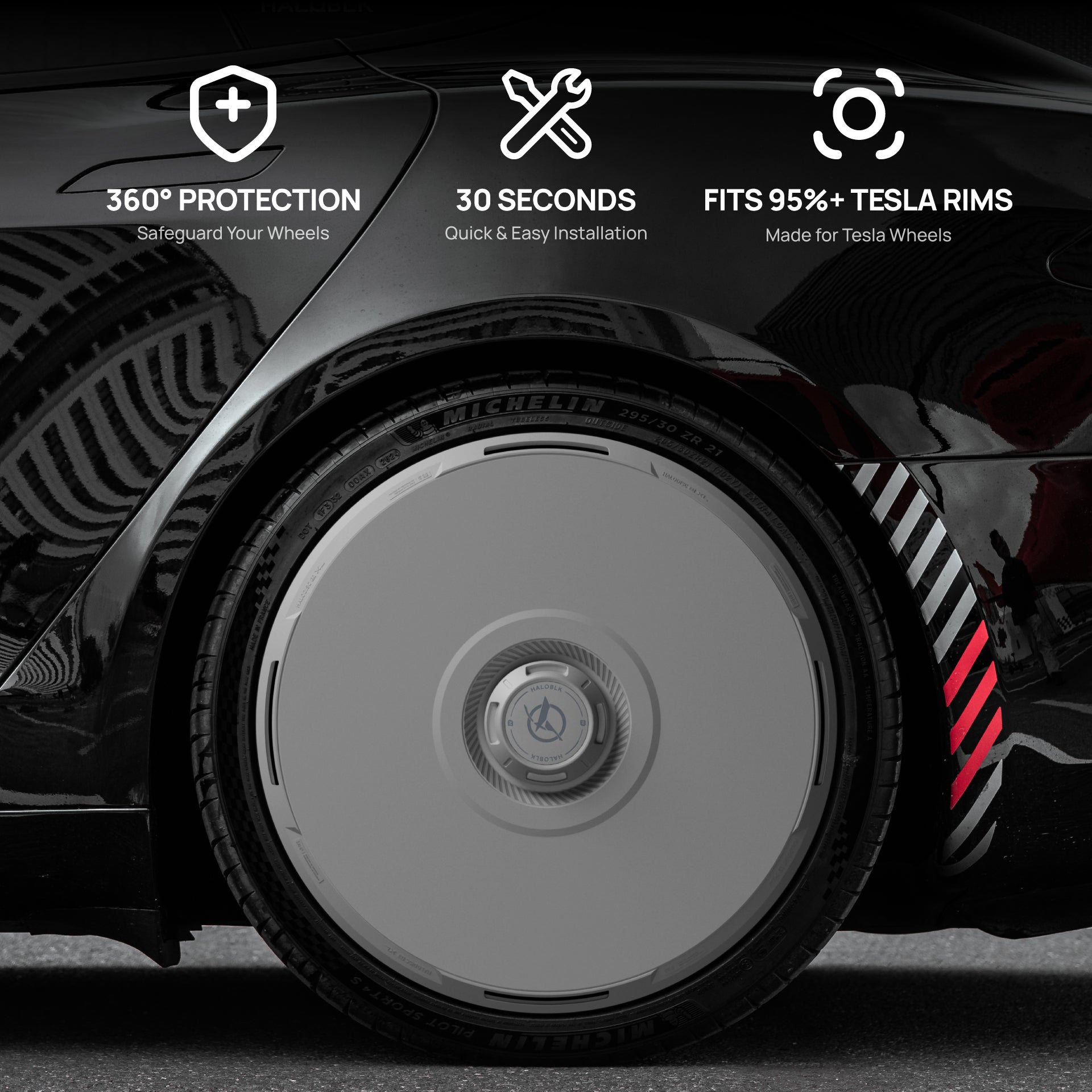 HALODISC 2 Tesla Wheel Covers 丨RTP