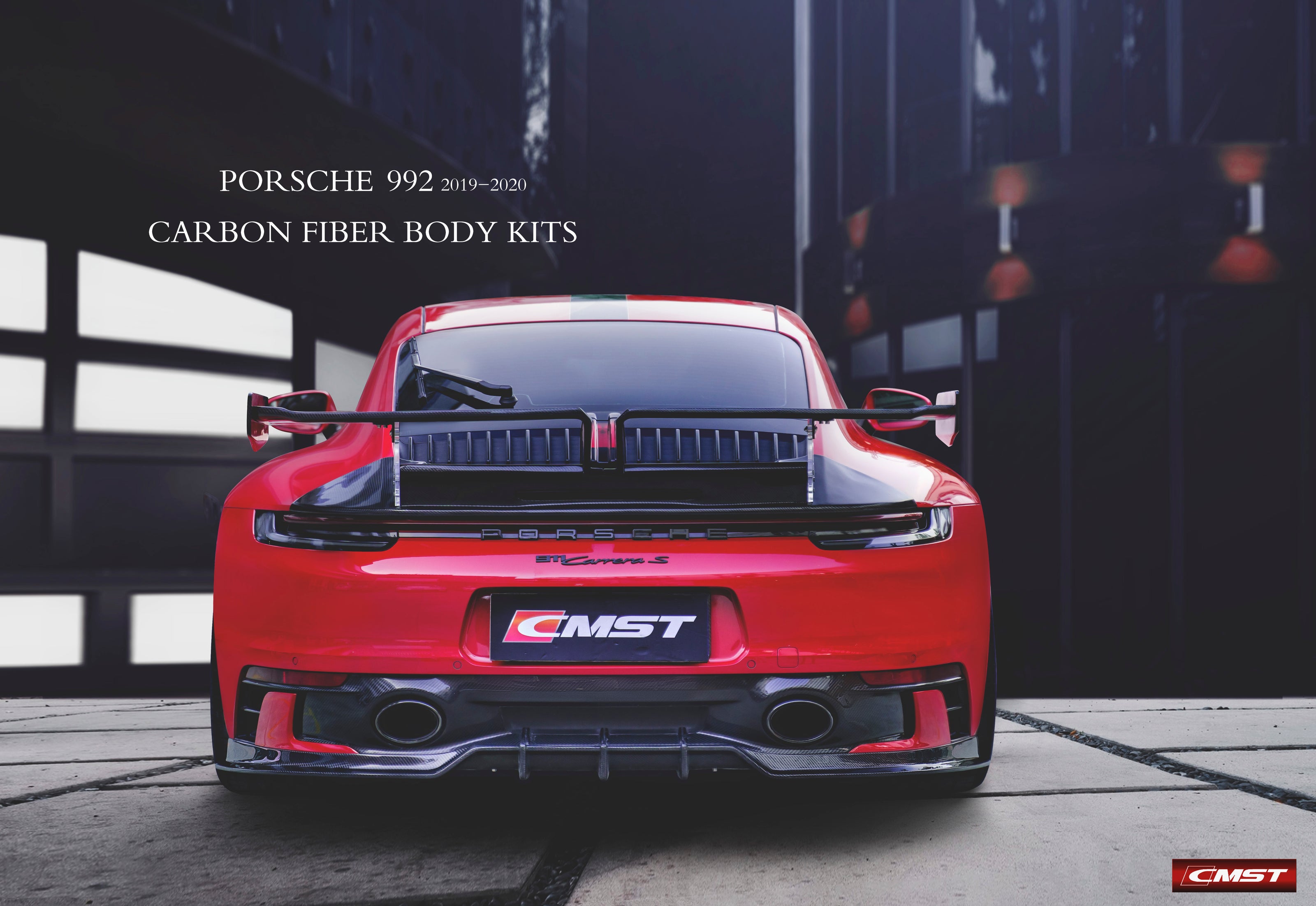 Porsche 911 (992) — CMST Carbon Fibre Aero Body Kit (2019–2024) - Robot Bodykits