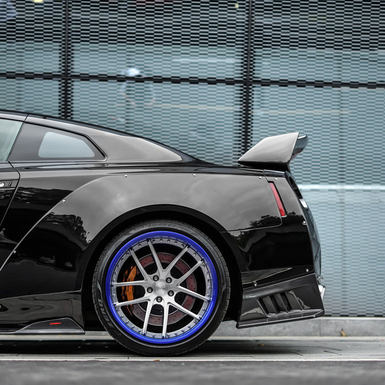 CMST Wide Body Wheel Arch (8 pieces) for Nissan GTR GT-R R35 2008-2016 - Robot Bodykits