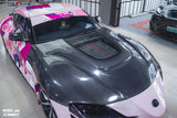 CMST Tuning Carbon Fiber Glass Transparent Hood Bonnet for Toyota GR Supra A90 A91