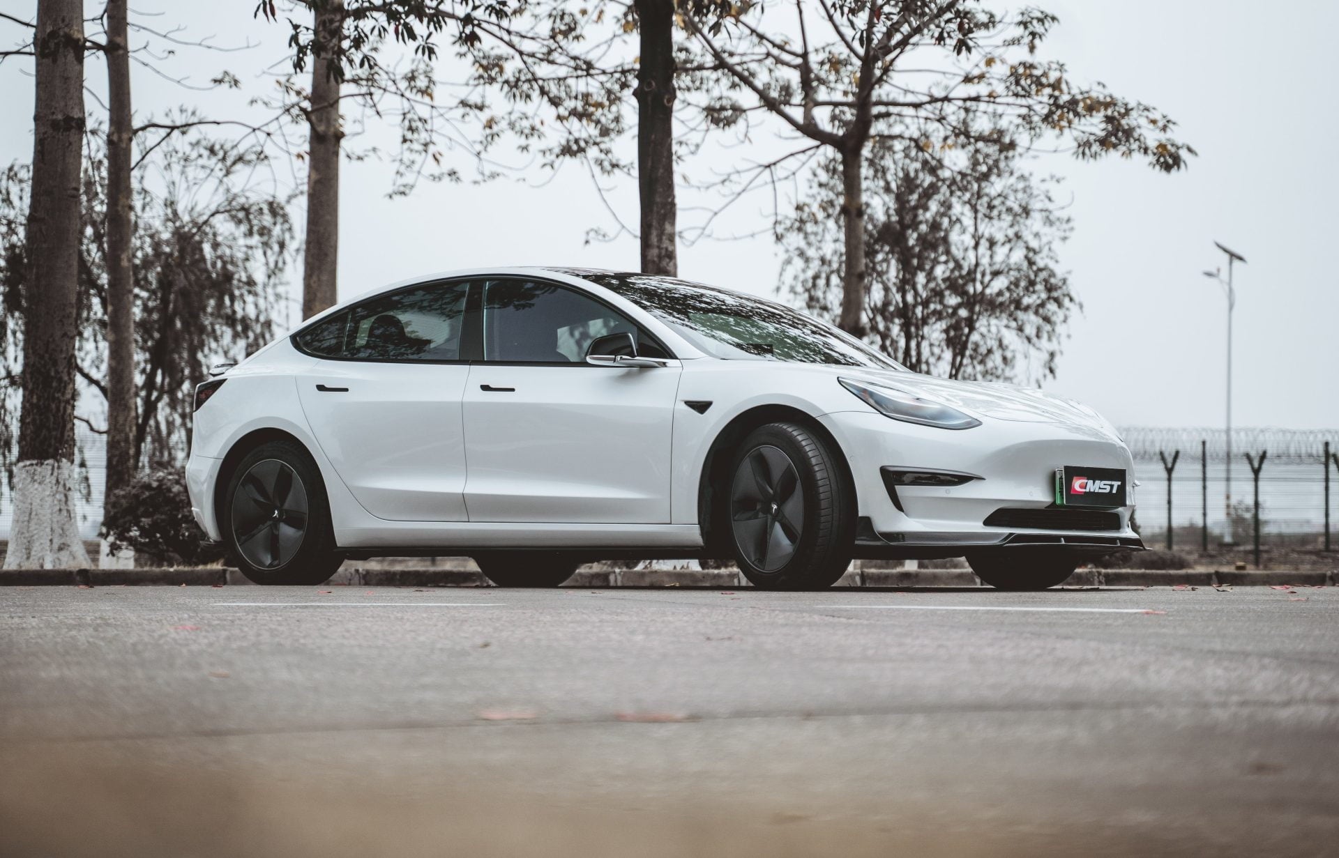 CMST Carbon Fiber Full Body Kit Style C for Tesla Model 3 - Robot Bodykits