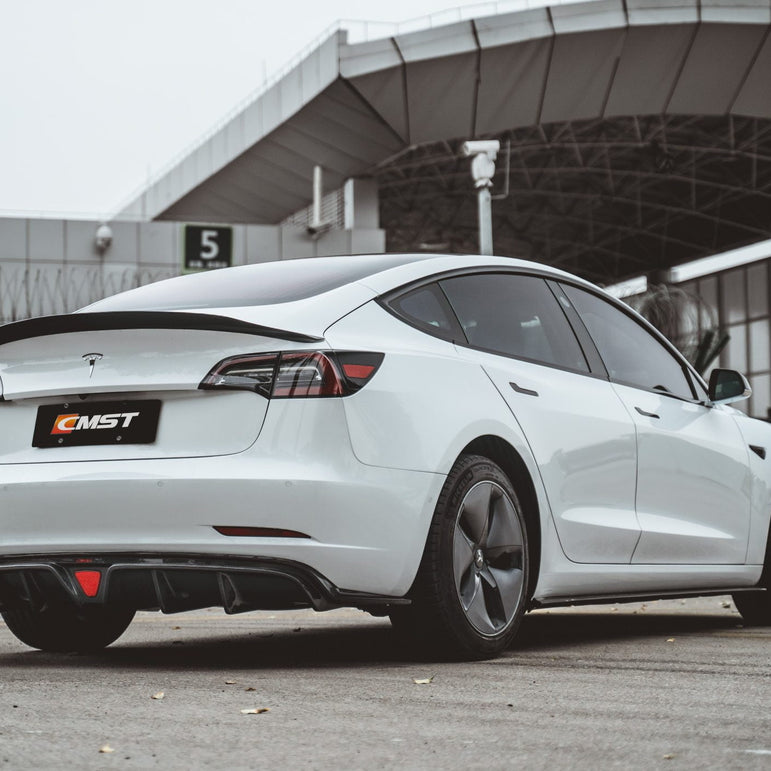 CMST Carbon Fiber Full Body Kit Style C for Tesla Model 3 - Robot Bodykits