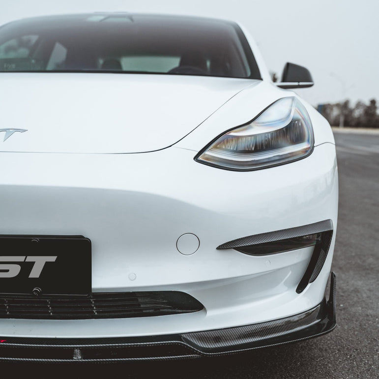 CMST Carbon Fiber Full Body Kit Style C for Tesla Model 3 - Robot Bodykits