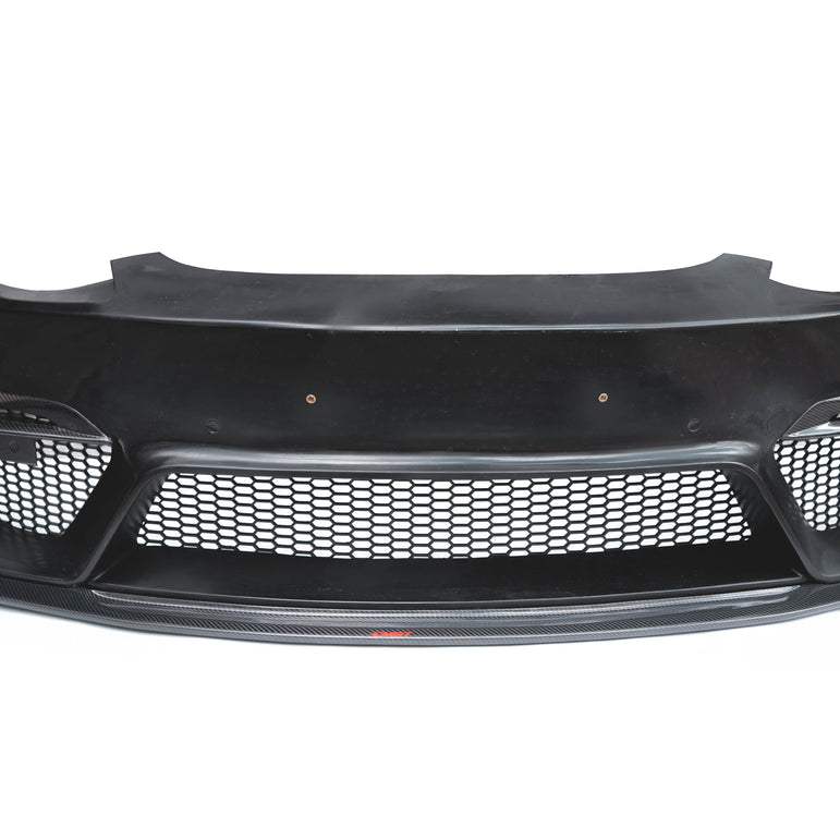 CMST Tuning Carbon Fiber Front Bumper for Tesla Model 3 Ver.1 with Carbon Fiber Canards & Front Lip - Robot Bodykits