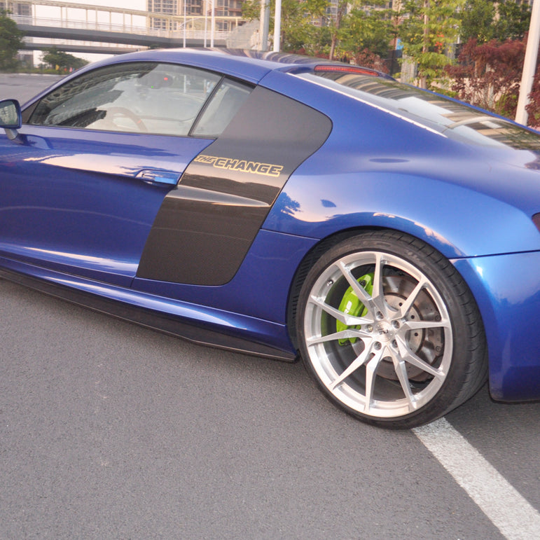 CMST Carbon Fiber Side Blades for Audi R8 (2008-2015) - Robot Bodykits
