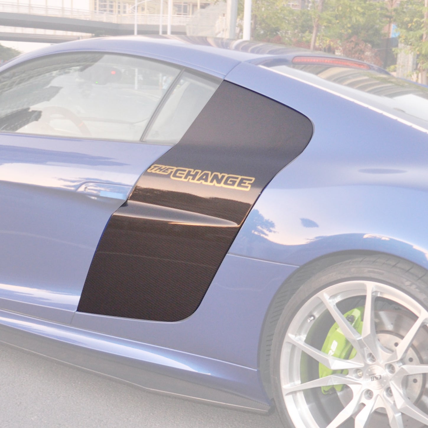 CMST Carbon Fiber Side Blades for Audi R8 (2008-2015) - Robot Bodykits