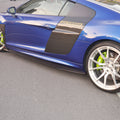 CMST Carbon Fiber Side Blades for Audi R8 (2008-2015) - Robot Bodykits