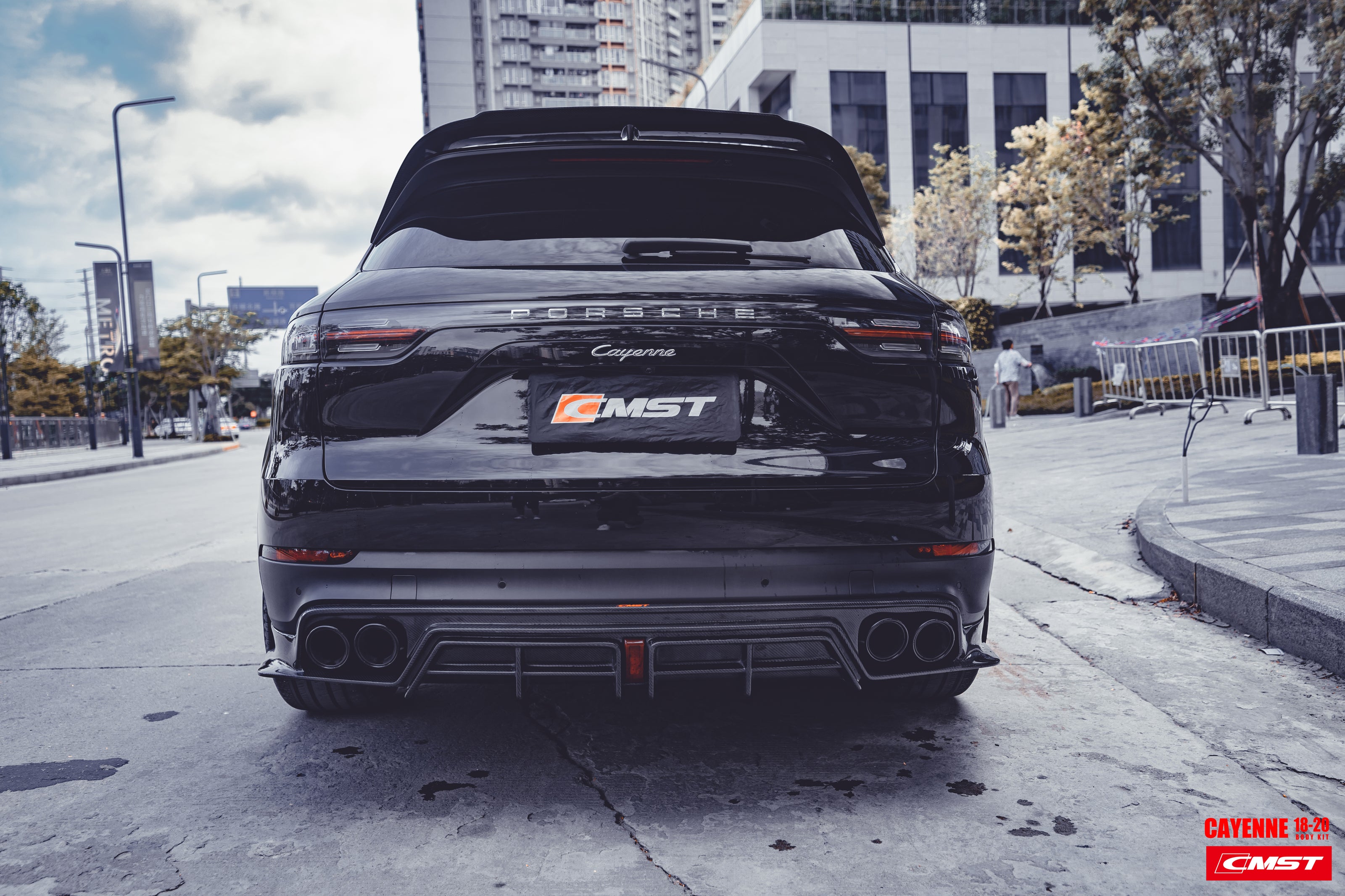Porsche Cayenne 9Y0  2018-2020 CMST Carbon Fibre Aero Body Kit - Robot Bodykits