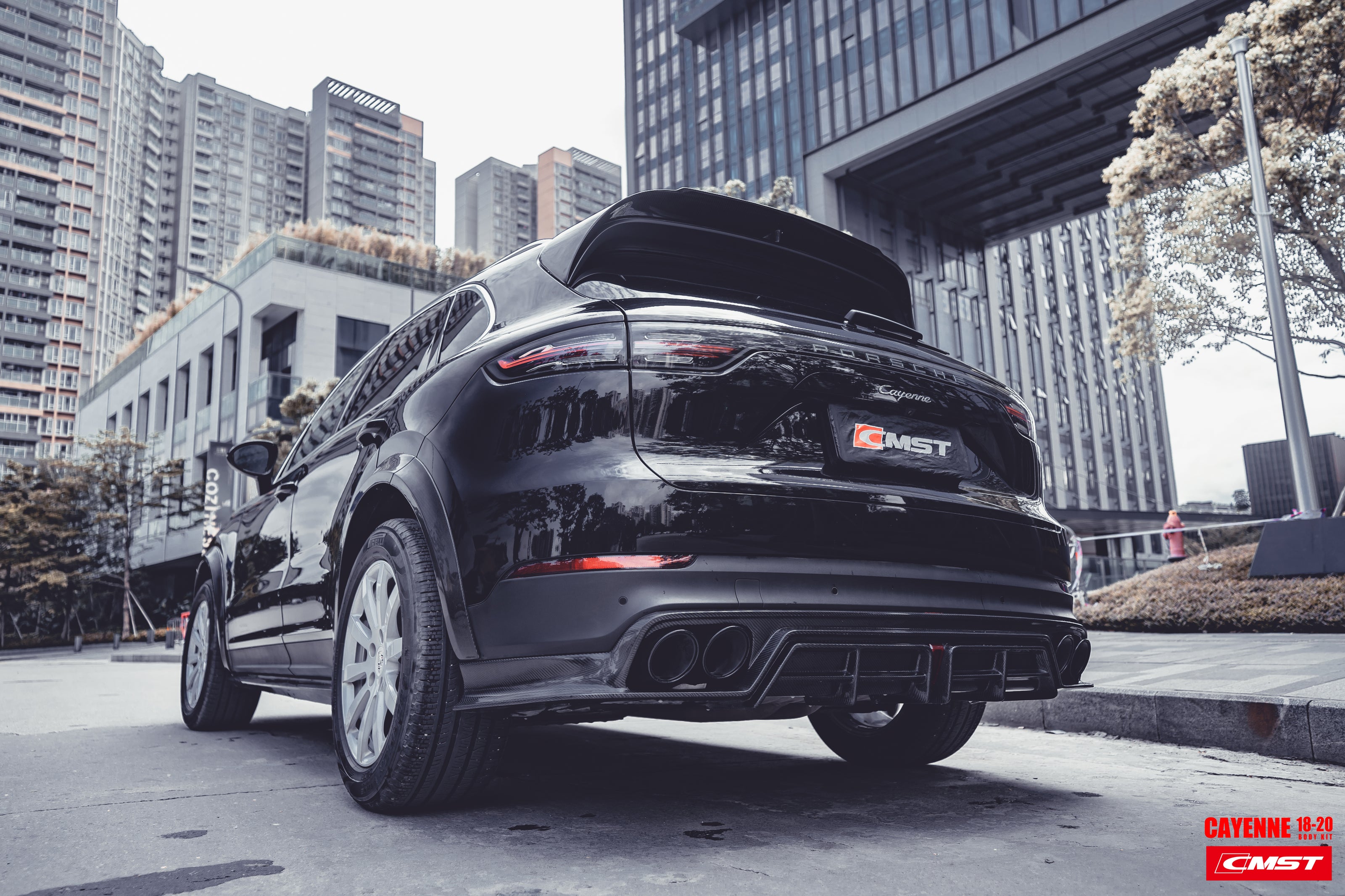 Porsche Cayenne 9Y0  2018-2020 CMST Carbon Fibre Aero Body Kit - Robot Bodykits