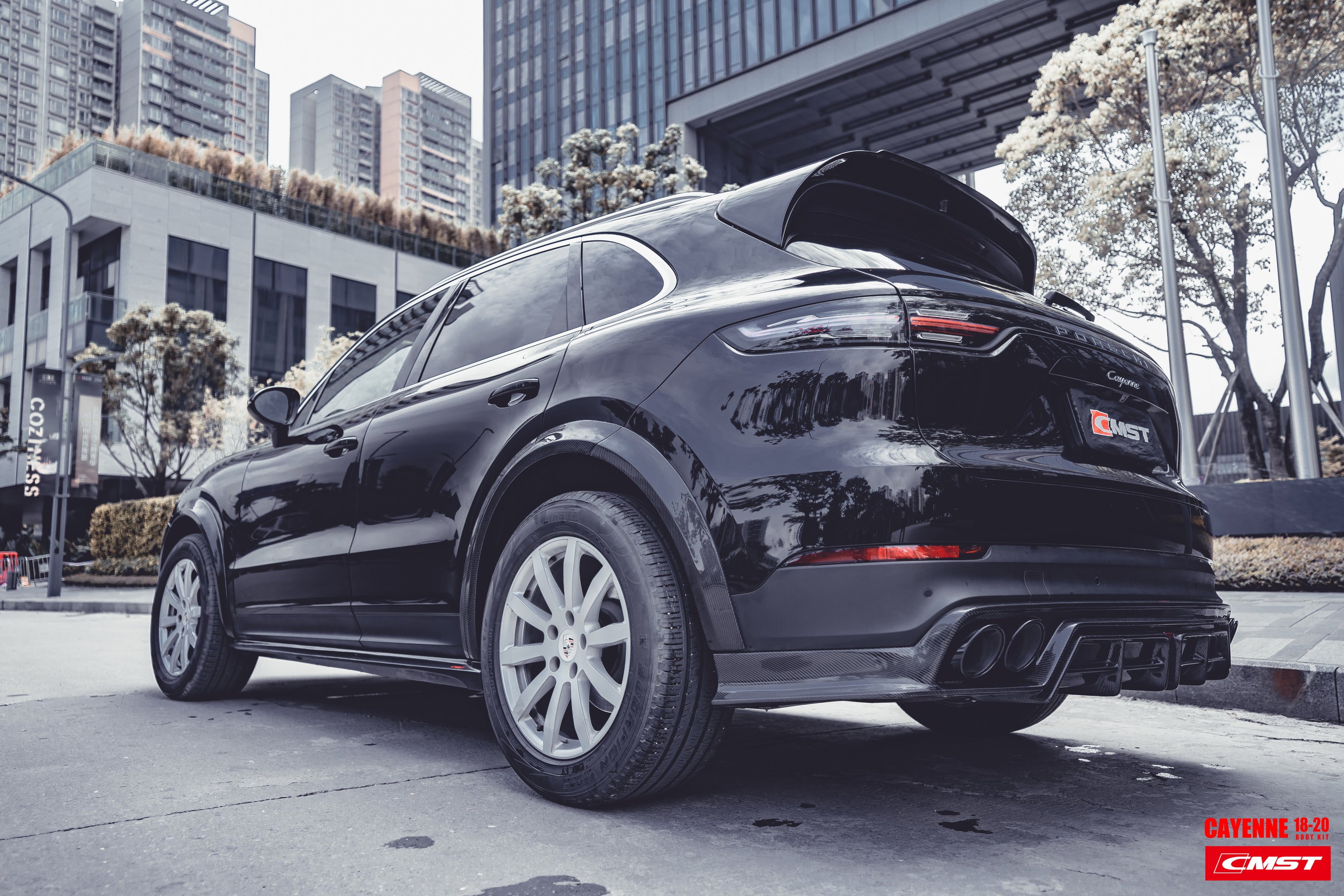 Porsche Cayenne 9Y0  2018-2020 CMST Carbon Fibre Aero Body Kit - Robot Bodykits