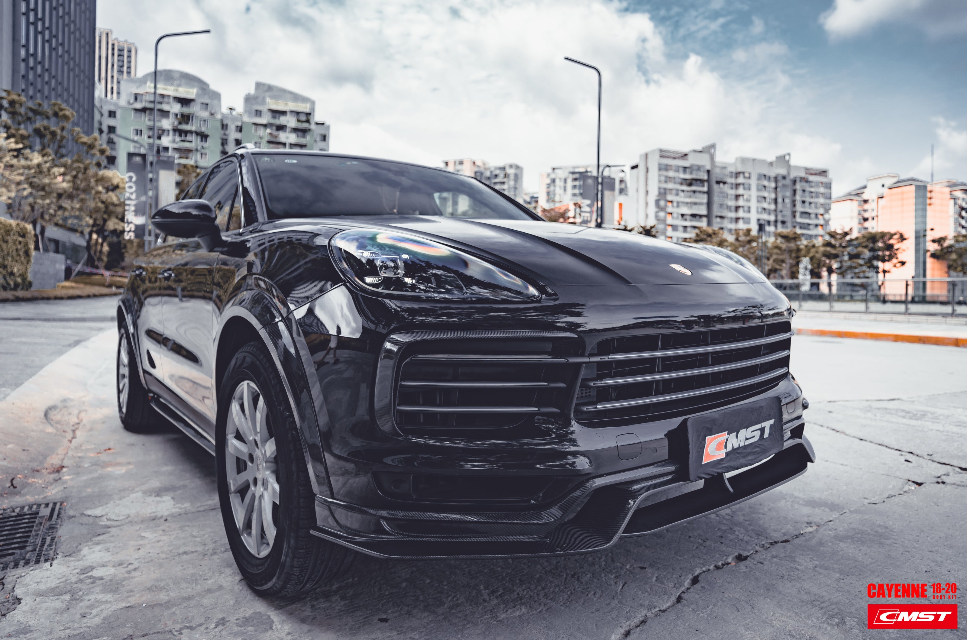 Porsche Cayenne 9Y0  2018-2020 CMST Carbon Fibre Aero Body Kit - Robot Bodykits