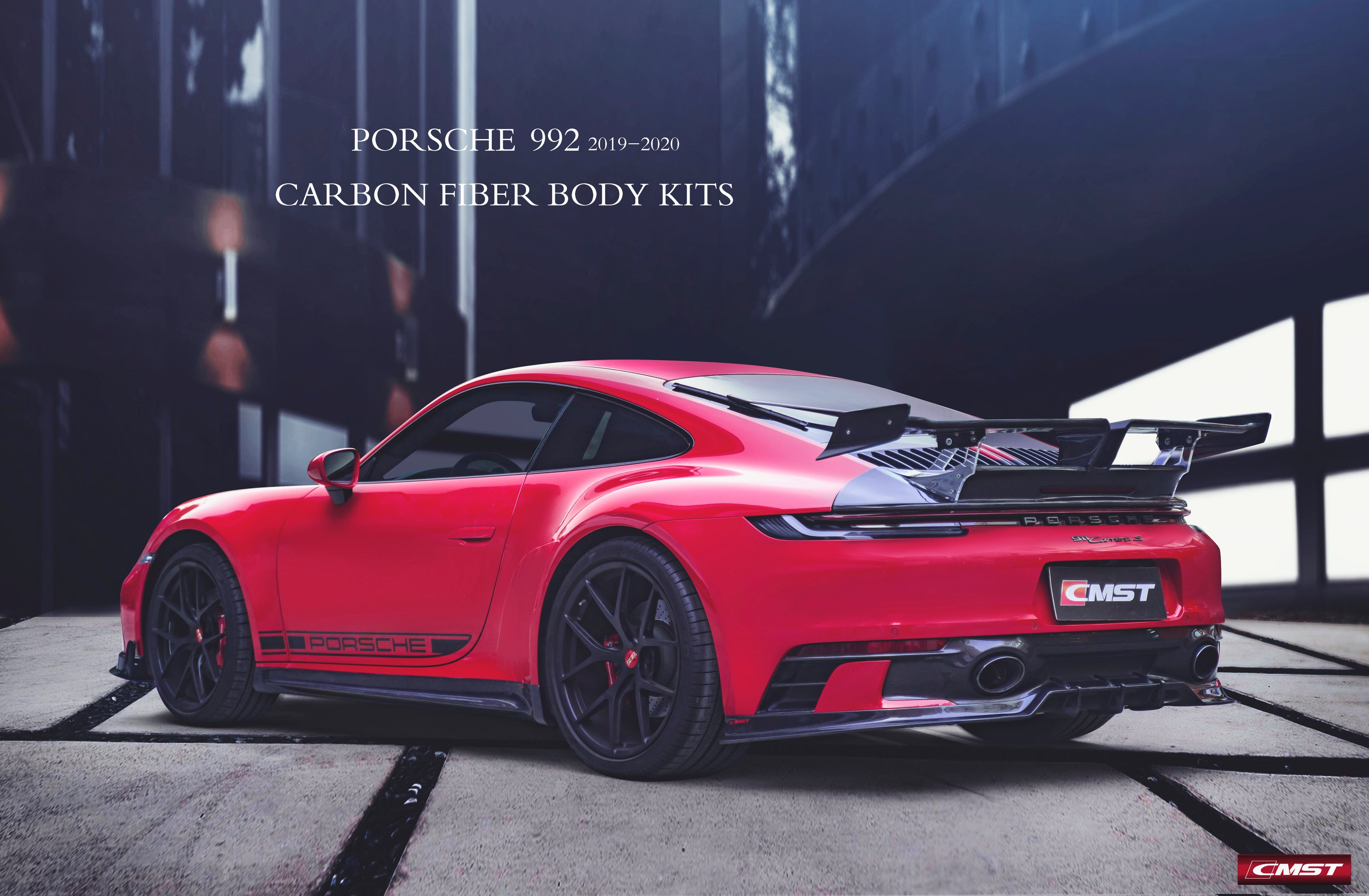Porsche 911 (992) — CMST Carbon Fibre Aero Body Kit (2019–2024) - Robot Bodykits