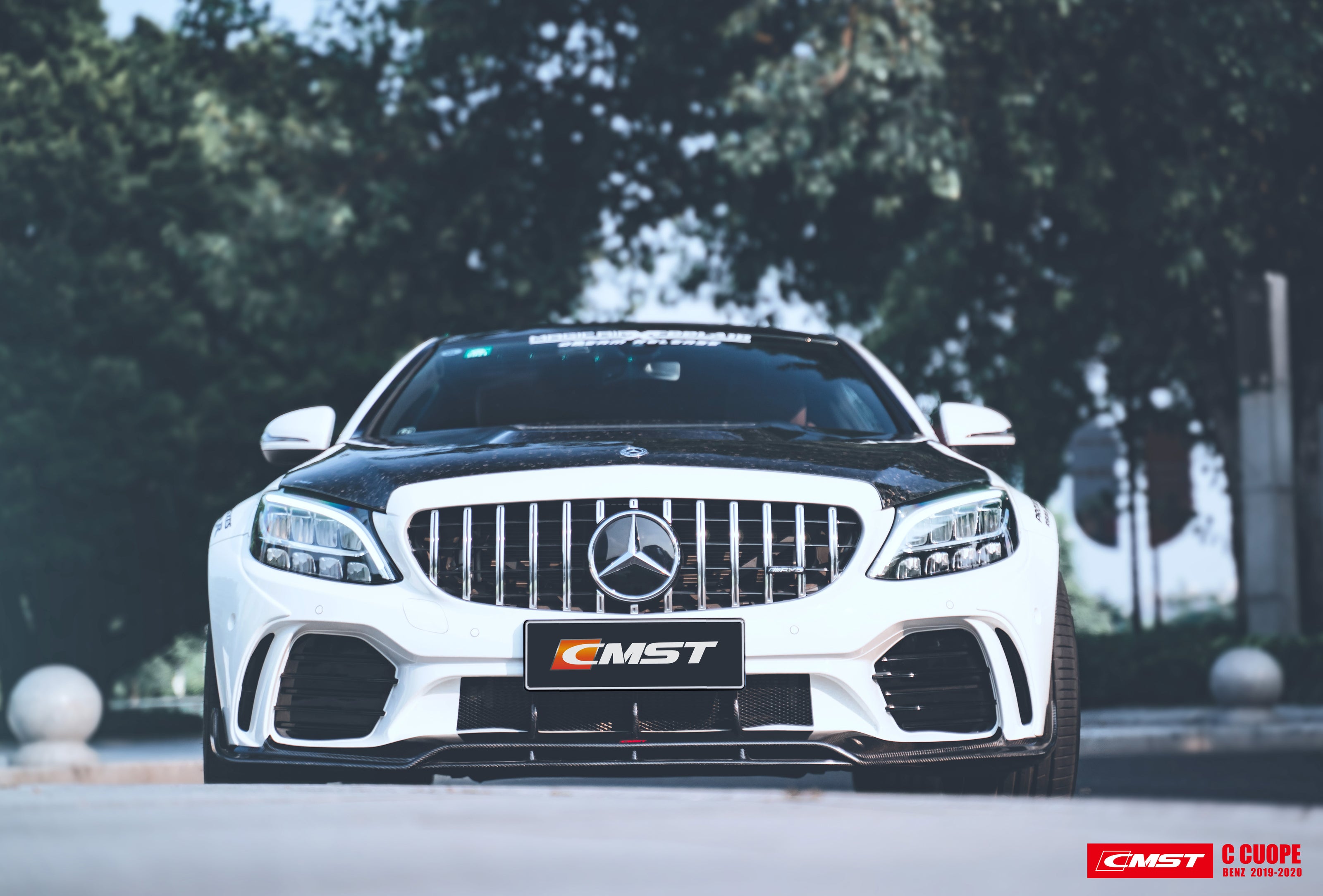 CMST Carbon Fiber Wide Body Kit for Mercedes-Benz C43 C300 C Coupe 2015-ON - Robot Bodykits