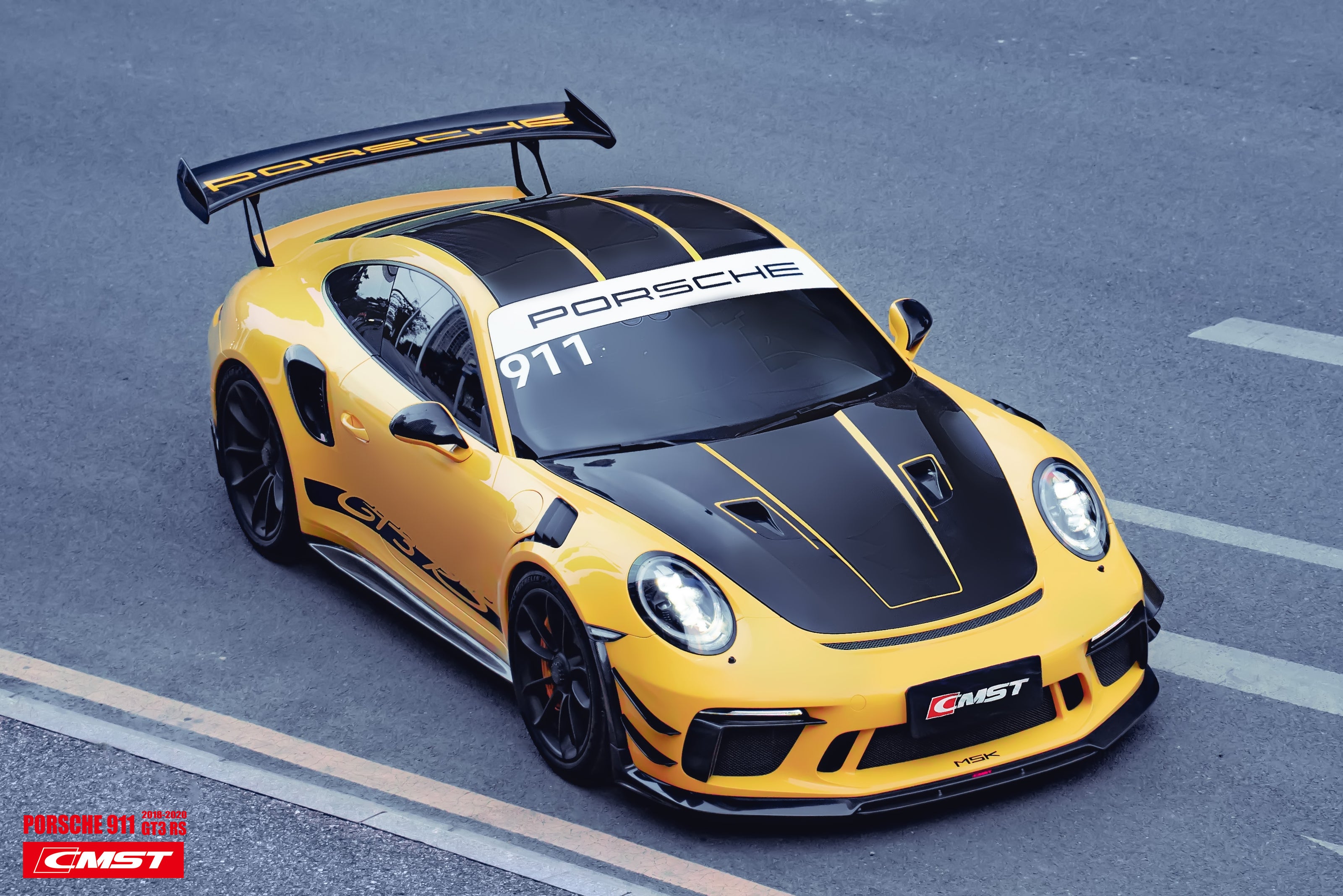 CMST Tuning Carbon Fiber Full Body Kit for Porsche 991 991.2 GT3RS - Robot Bodykits