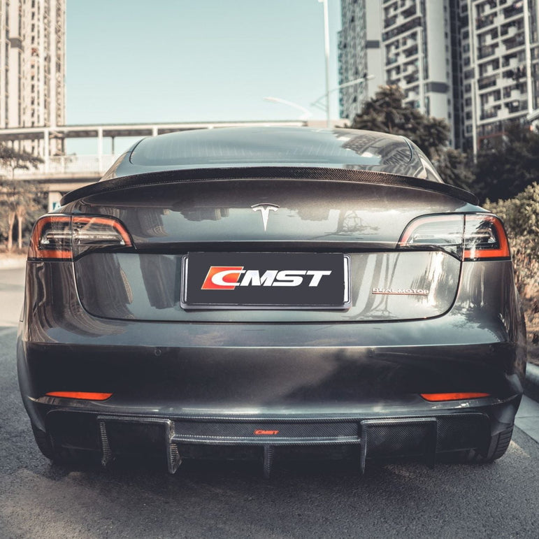 CMST Carbon Fiber Full Body Kit Style B for Tesla Model 3 - Robot Bodykits