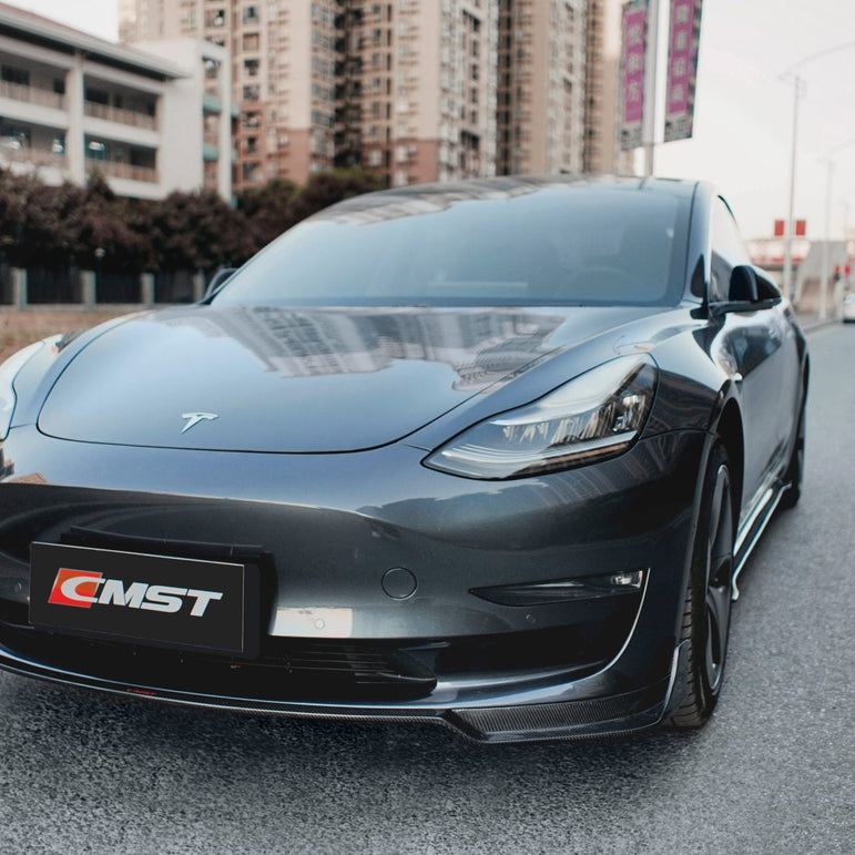 CMST Carbon Fiber Full Body Kit Style B for Tesla Model 3 - Robot Bodykits
