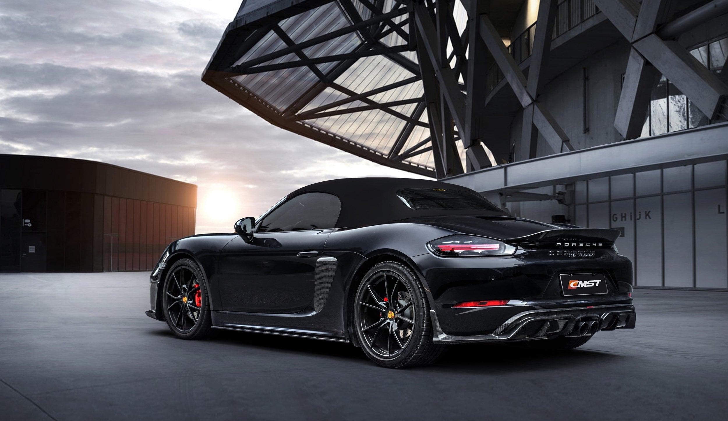 CMST Tuning Carbon Fiber Full Body Kit Style A for Porsche Cayman/Boxster 718 - Robot Bodykits