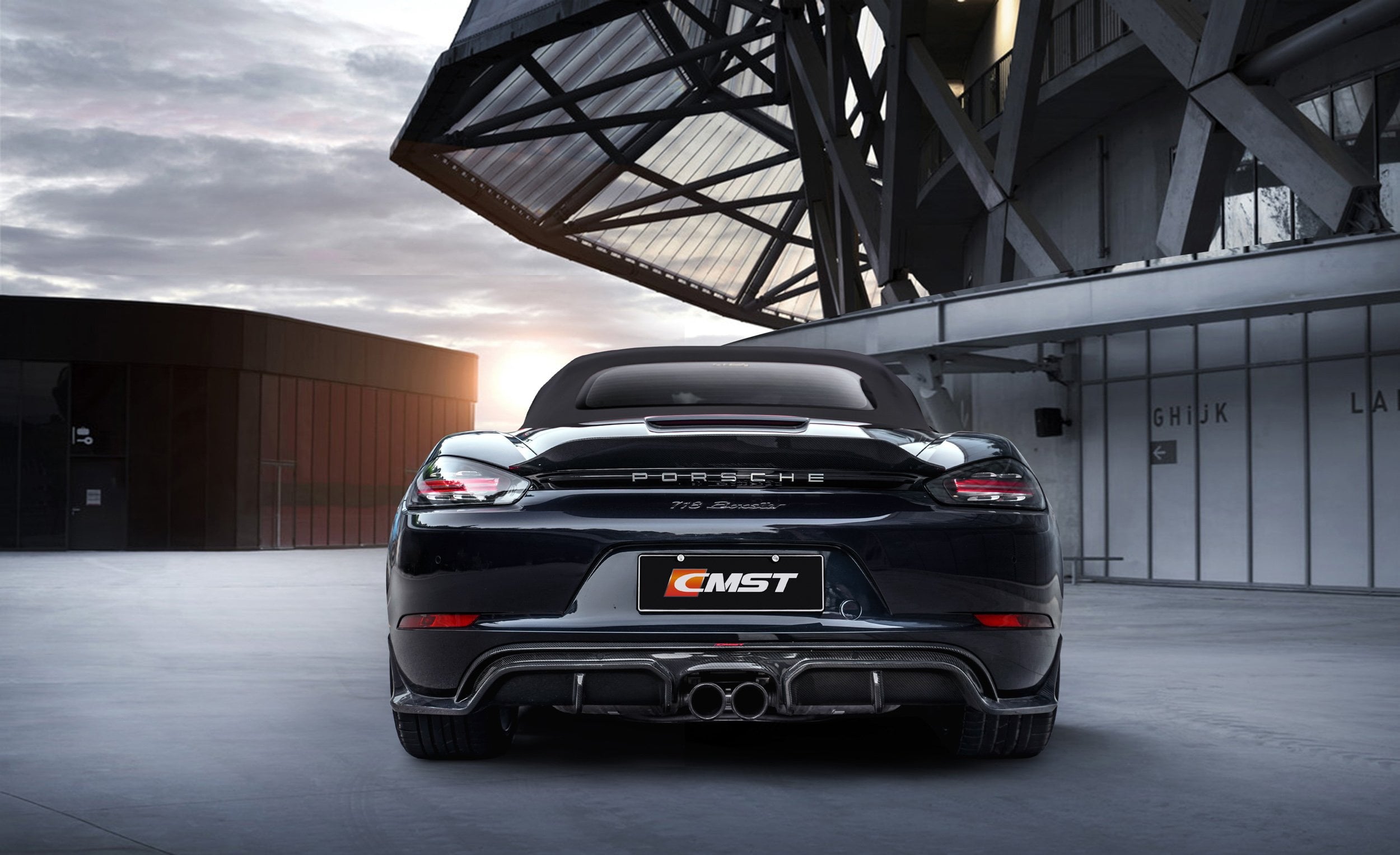 CMST Tuning Carbon Fiber Full Body Kit Style A for Porsche Cayman/Boxster 718 - Robot Bodykits