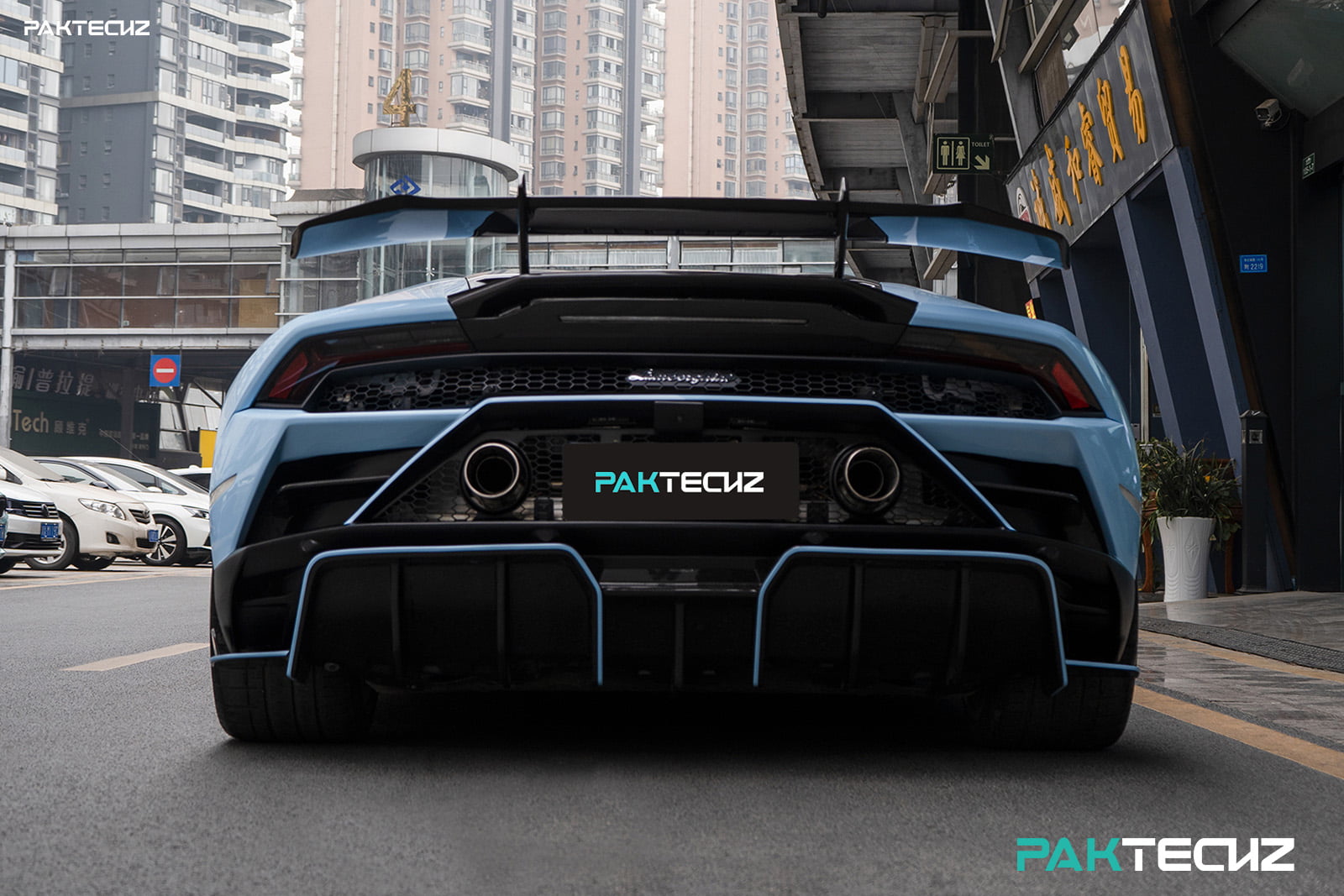 Lamborghini Huracan EVO Huracan EVO Paktechz Full Dry Carbon Aerodynamics kit