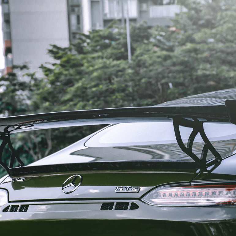 CMST Tuning Carbon Fiber Rear Spoiler Wing Ver.2 for Mercedes Benz C190 AMG GT GTS GTC 2015-2021 - Robot Bodykits
