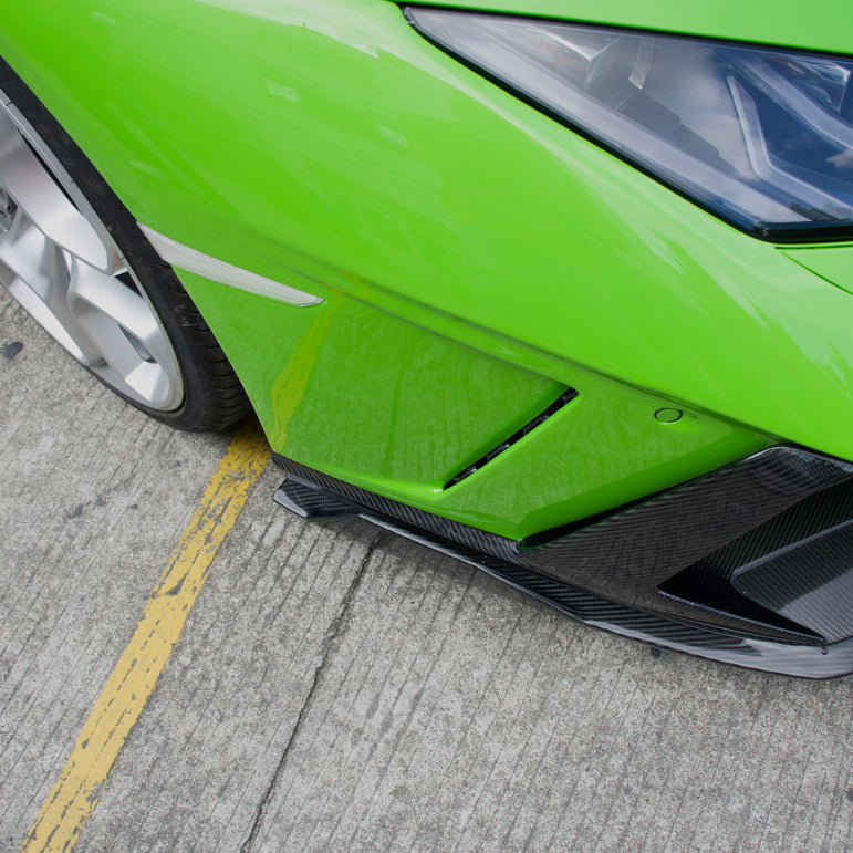 CMST Tuning Front Bumper Set for Lamborghini Huracan Tecnica P Evo LP/610/580 Carbon Fiber/FRP - Robot Bodykits