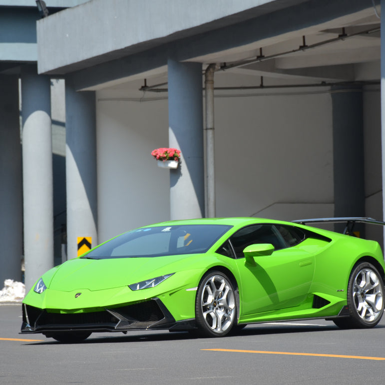 CMST Tuning Front Bumper Set for Lamborghini Huracan Tecnica P Evo LP/610/580 Carbon Fiber/FRP - Robot Bodykits