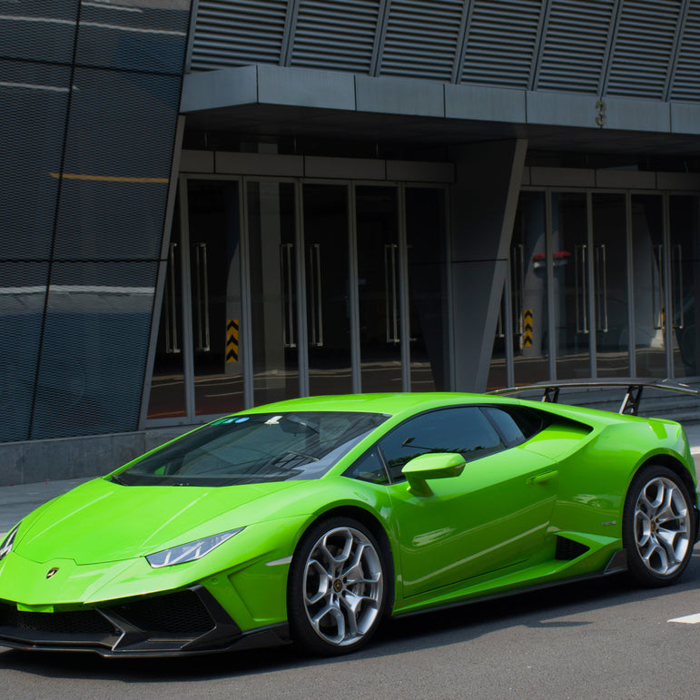 CMST Tuning Front Bumper Set for Lamborghini Huracan Tecnica P Evo LP/610/580 Carbon Fiber/FRP - Robot Bodykits