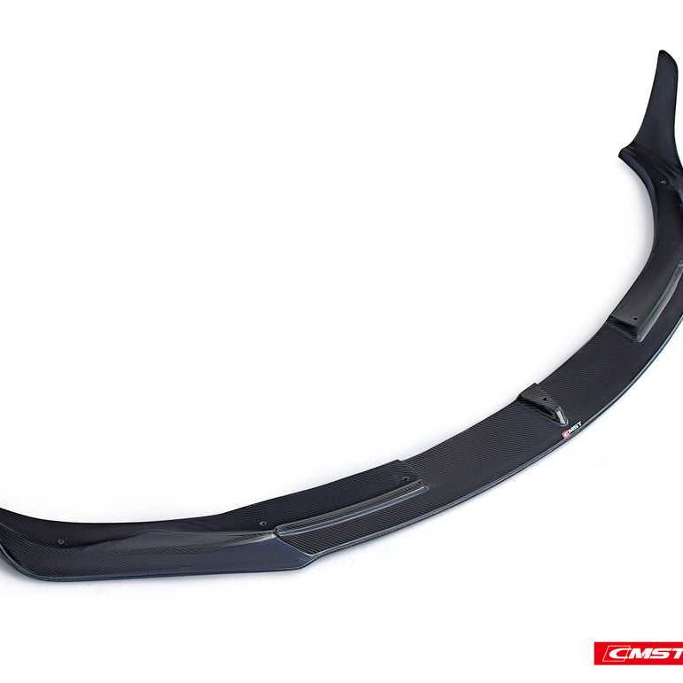 CMST Tuning Carbon Fiber Front Bumper & Front Lip for Tesla Model 3 Ver.2 - Robot Bodykits