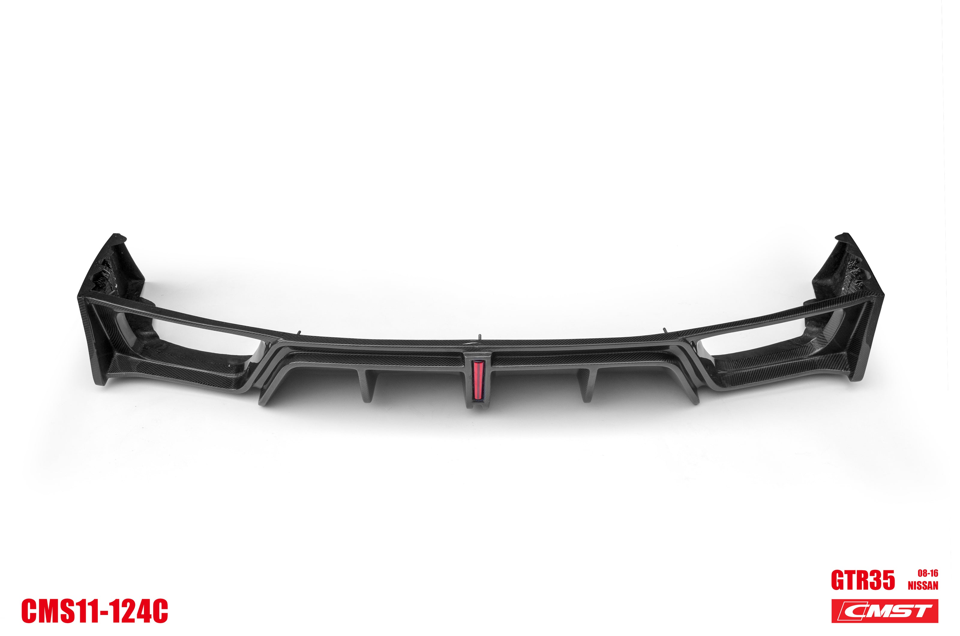 CMST Tuning Rear Bumper & Rear Diffuser Ver.2 for Nissan GTR GT-R R35 2008-2016 Carbon Fiber / FRP - Robot Bodykits