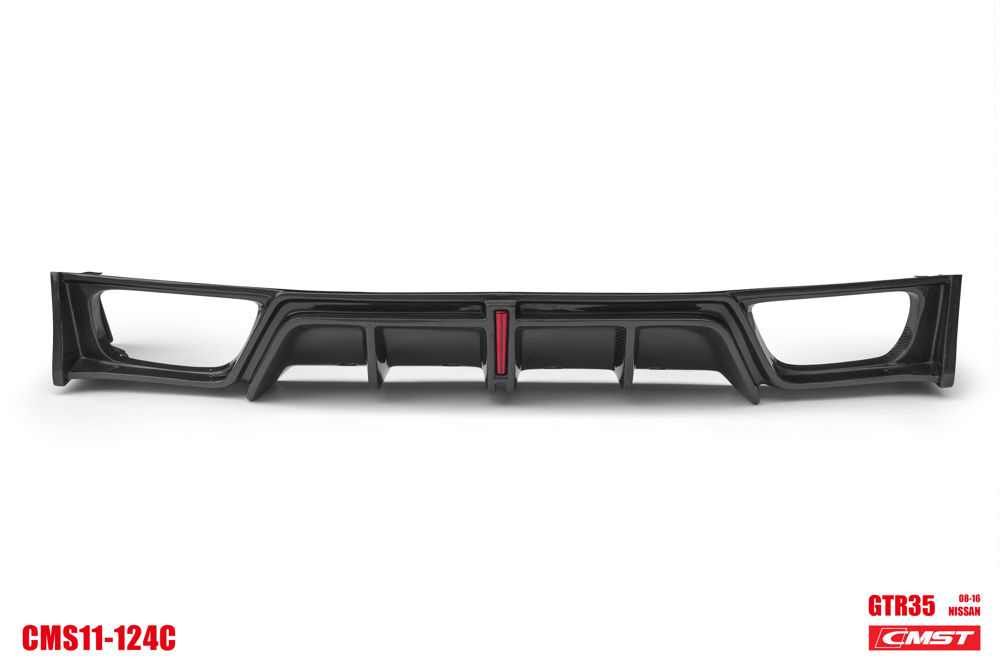 CMST Tuning Rear Bumper & Rear Diffuser Ver.2 for Nissan GTR GT-R R35 2008-2016 Carbon Fiber / FRP - Robot Bodykits