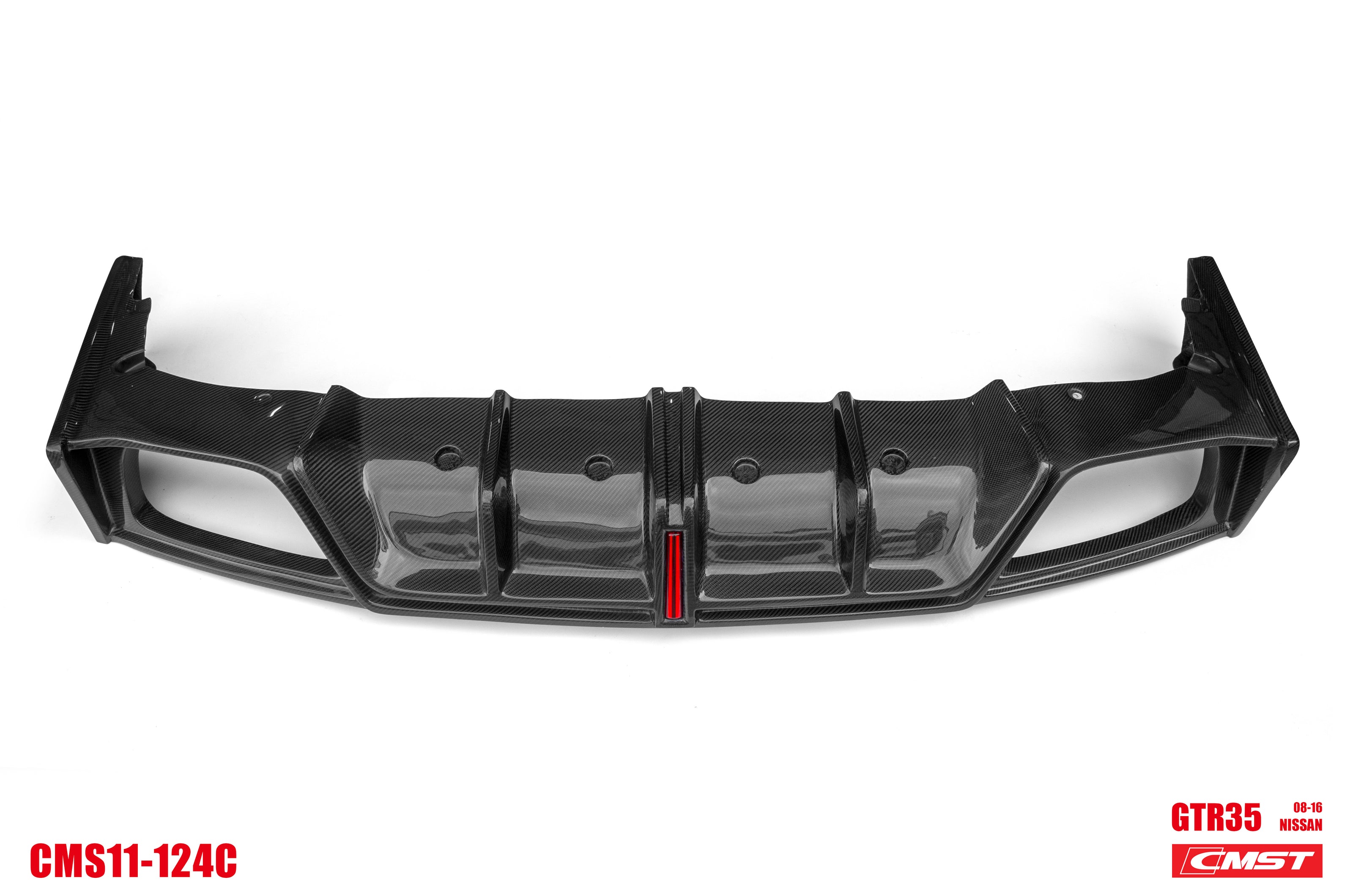 CMST Tuning Rear Bumper & Rear Diffuser Ver.2 for Nissan GTR GT-R R35 2008-2016 Carbon Fiber / FRP - Robot Bodykits