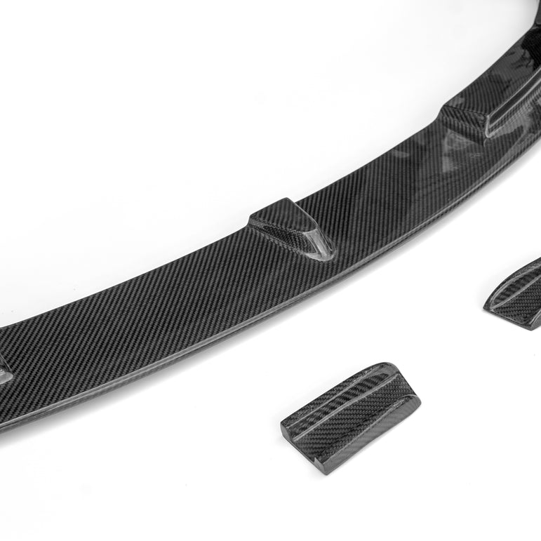 CMST Tuning Carbon Fiber Front Bumper & Front Lip for Tesla Model 3 Ver.2 - Robot Bodykits