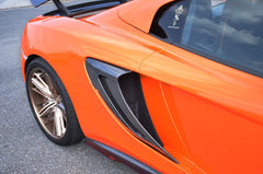 CMST Carbon Fiber Rear Fender Side vents for McLaren 650S