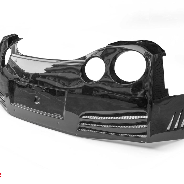 CMST Tuning Rear Bumper & Rear Diffuser Ver.2 for Nissan GTR GT-R R35 2008-2016 Carbon Fiber / FRP - Robot Bodykits