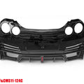 CMST Tuning Rear Bumper & Rear Diffuser Ver.2 for Nissan GTR GT-R R35 2008-2016 Carbon Fiber / FRP - Robot Bodykits
