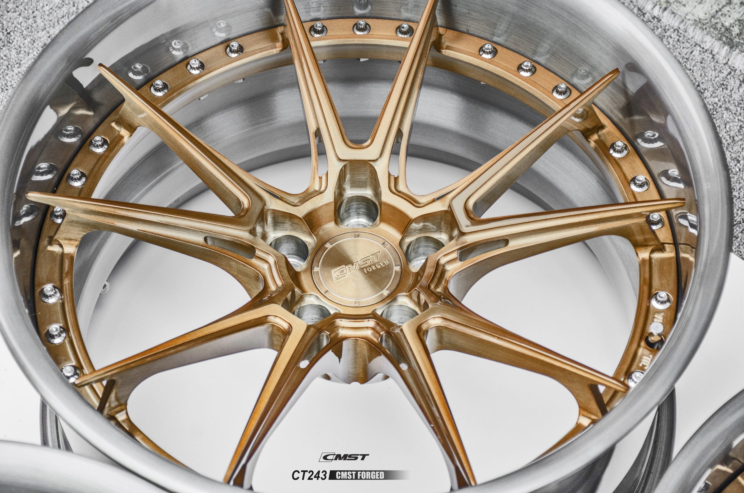 CMST 2-Piece Custom Forged Wheels CT243 - Robot Bodykits
