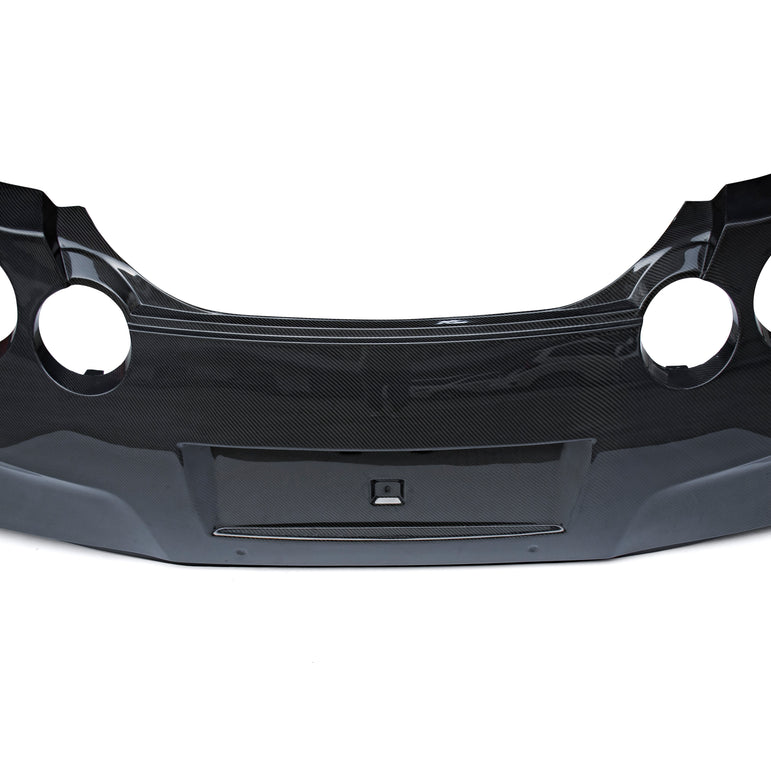 CMST Tuning  Facelift Conversion Partial Carbon Fiber Rear Bumper & Rear Diffuser 4 Pcs for Nissan GTR GT-R R35 2008-2016