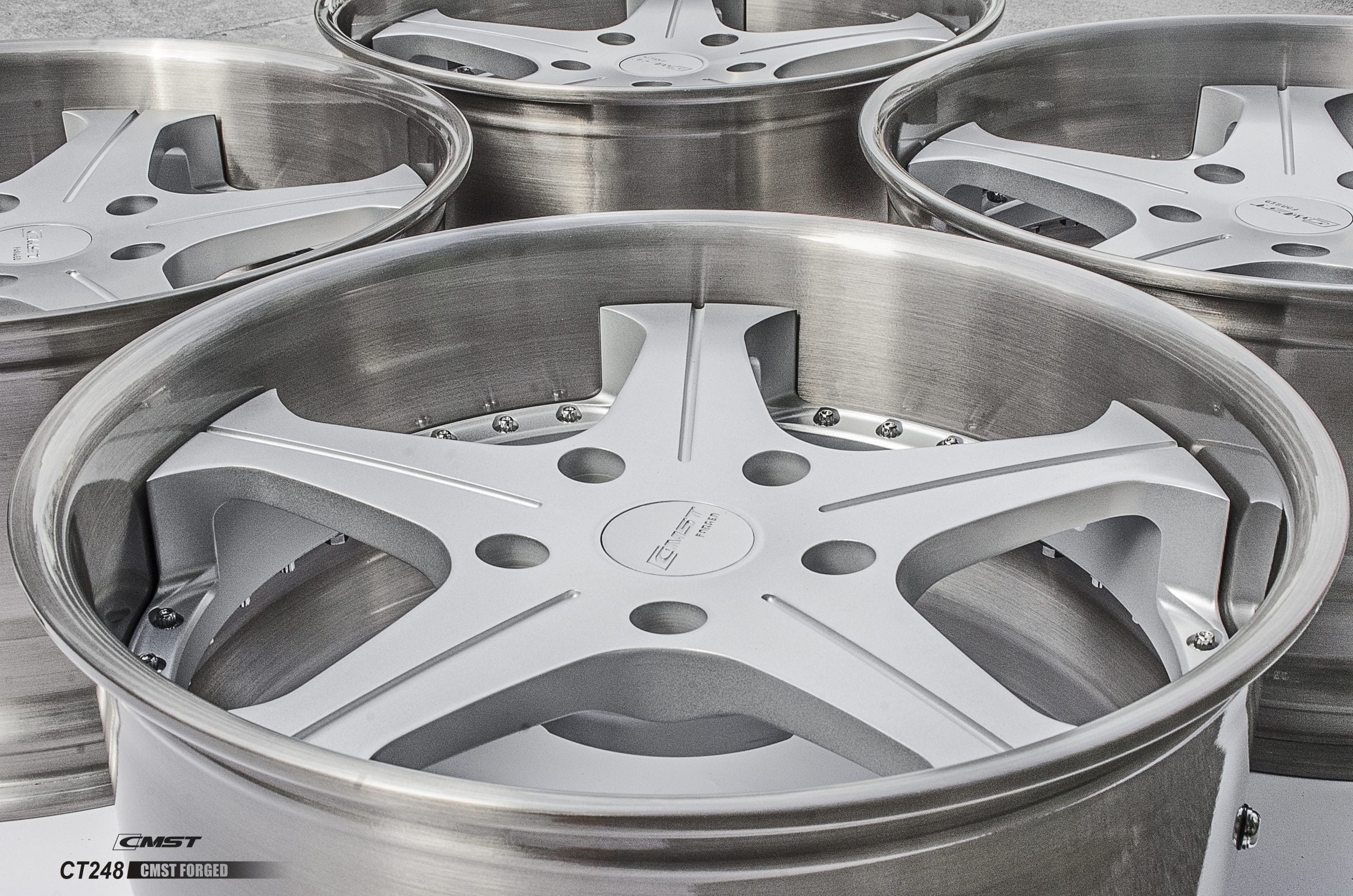 CMST 2-Piece Custom Forged Wheels CT248 - Robot Bodykits