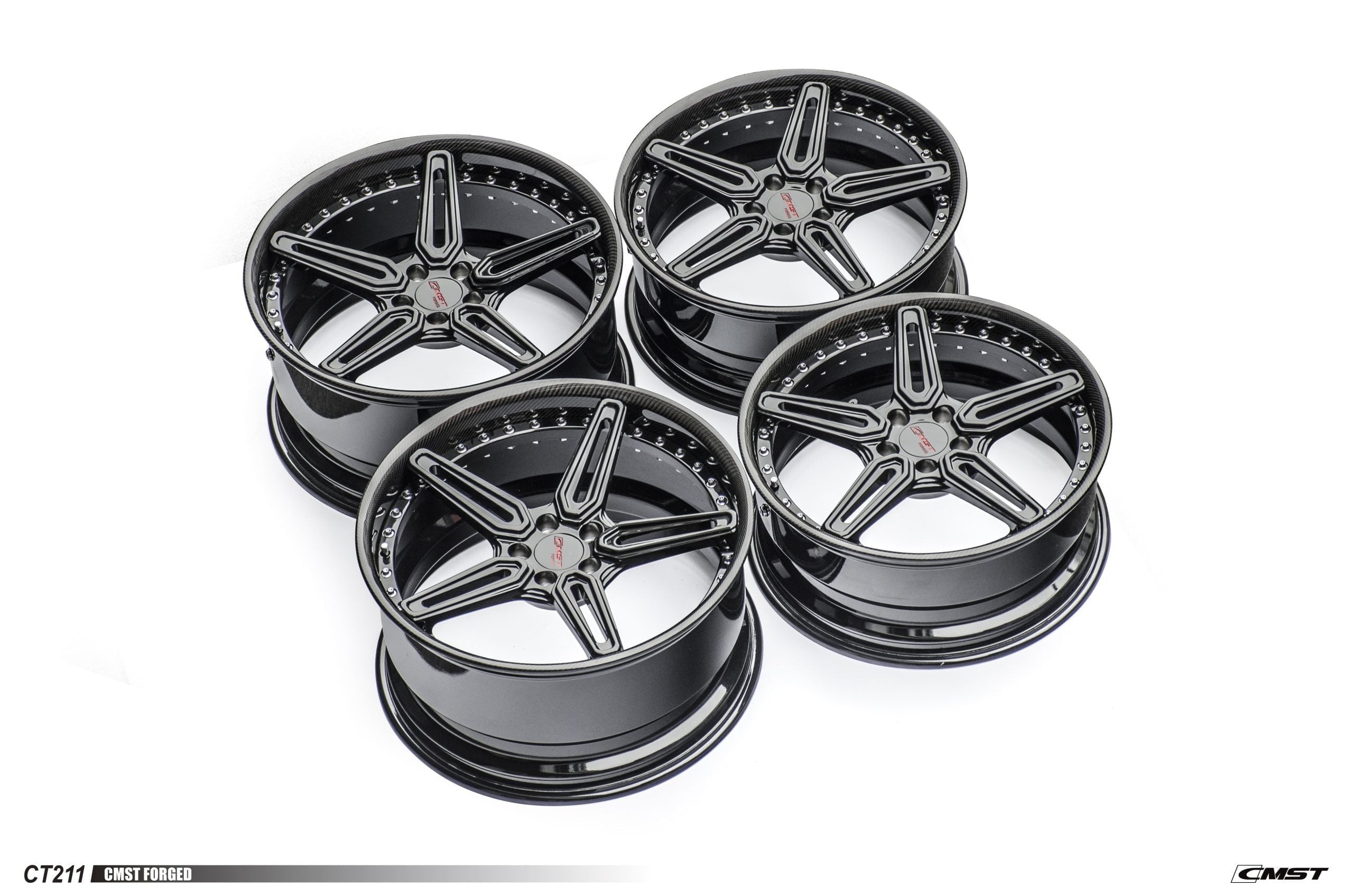 CMST 2-Piece Custom Forged Wheels CT211 - Robot Bodykits
