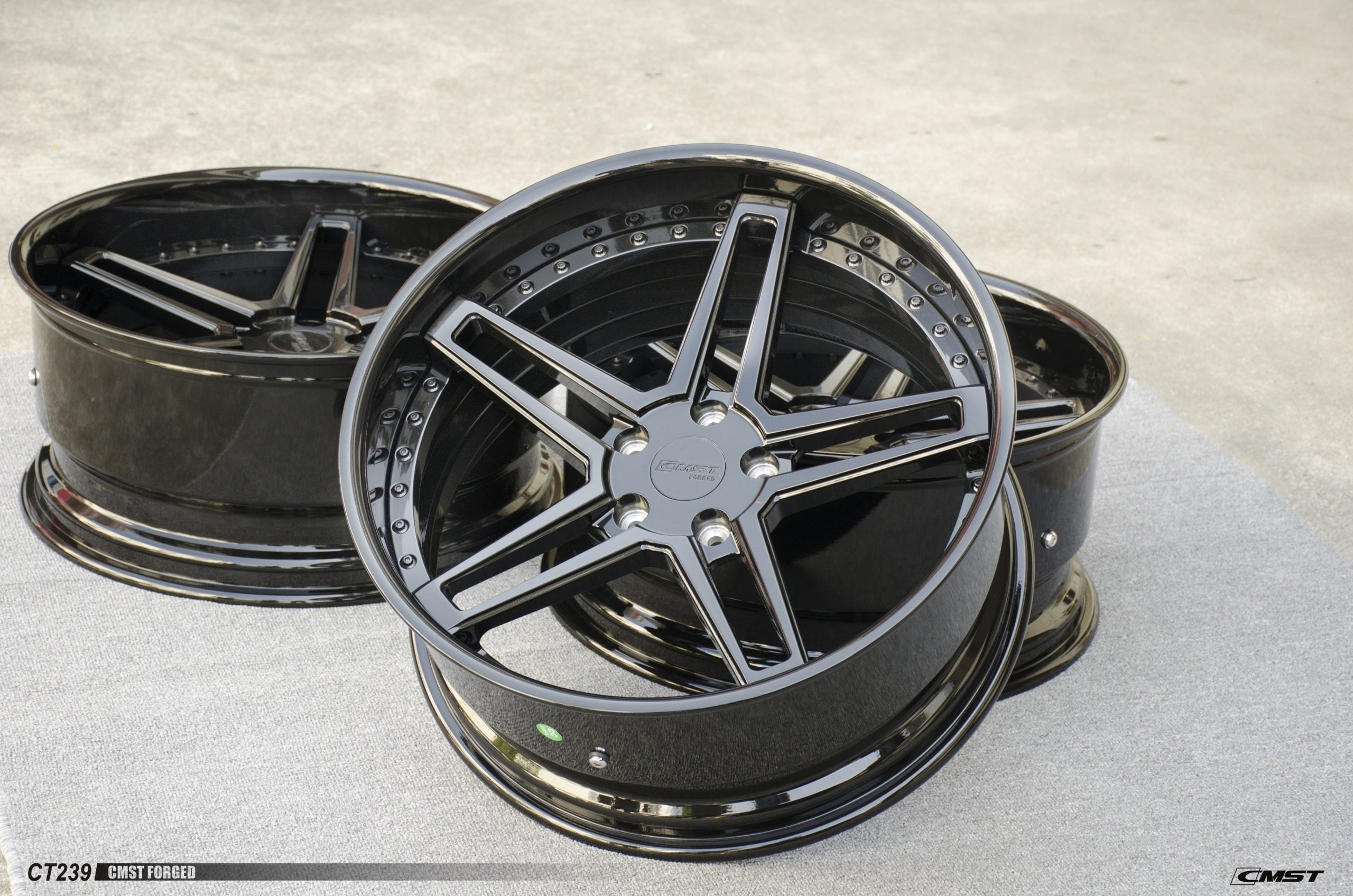 CMST 2-Piece Custom Forged Wheels CT239 - Robot Bodykits