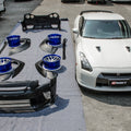 CMST Tuning  Facelift Conversion Partial Carbon Fiber Full Body Kit for Nissan GTR GT-R R35 2008-2016