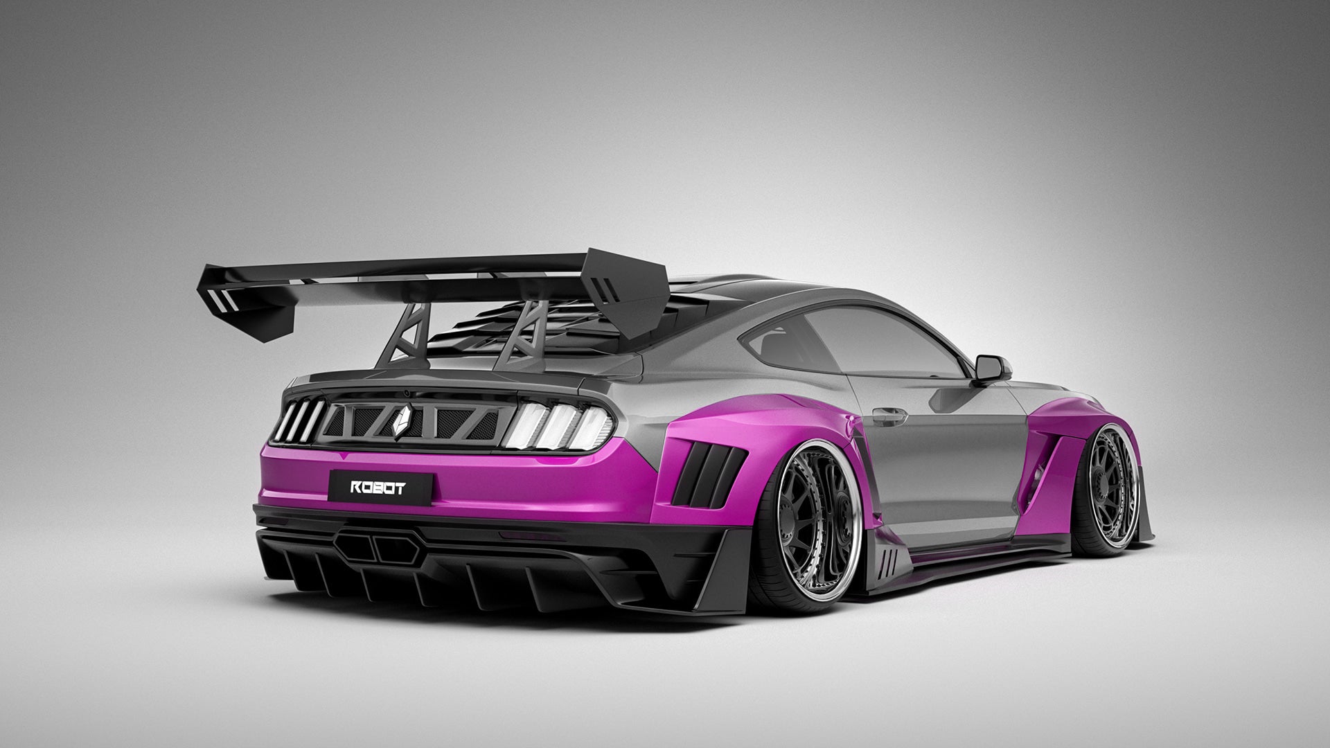 Robot Craftsman Ford Mustang Dusk Widebody Kit 2015-2023