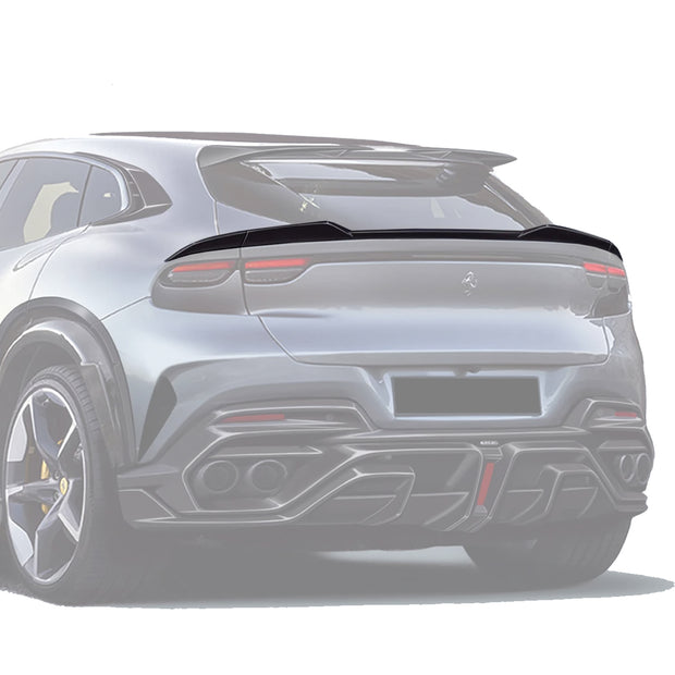 2023-UP Ferrari Purosangue F175 Carbon Fiber Boot Spoiler Options