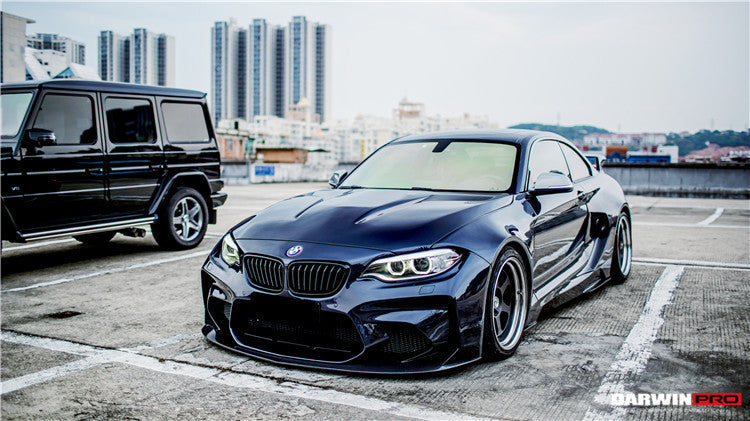 2016-2020 BMW M2 F87 VR Style Partial Carbon Fiber Wide Full Body kit