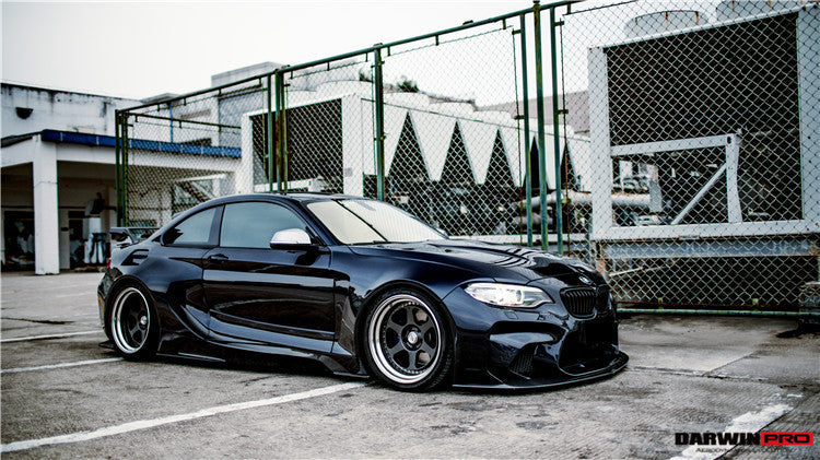 2016-2020 BMW M2 F87 VR Style Partial Carbon Fiber Wide Full Body kit