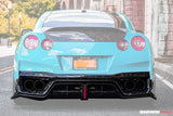 DarwinPRO 2017-2022 Nissan GTR R35 EBA BKSS Style Carbon Fiber Rear Diffuser