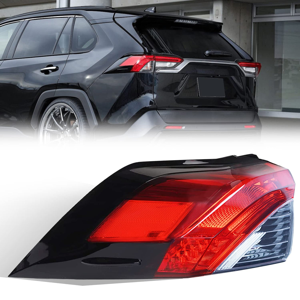 LED Outer Tail Light Assembly For Toyota RAV4 2019-2022,OE Style