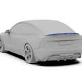 Robot Craftsman Tesla Model 3 Highland Ducktail Rear Spoiler