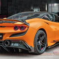 Ferrari F8 Paktechz Full Dry Carbon Aerodynamics kit