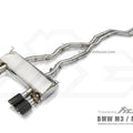 FI Exhaust 2015-2020 BMW M3/M4 (F80/F82) Valvetronic Cat-Back Exhaust System - Robot Bodykits